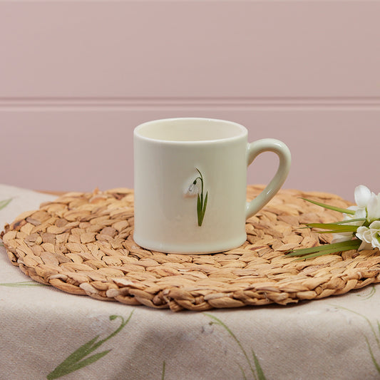 Snowdrop Stoneware Mug