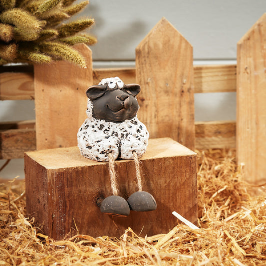 Ceramic Sheep Shelf Sitter