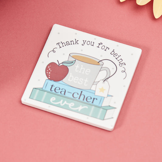 Teacher Ceramic Coaster