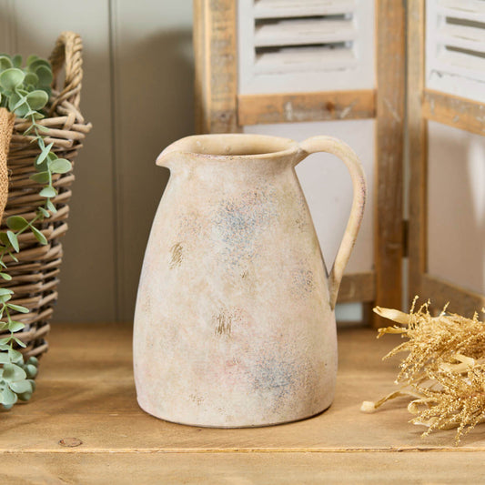 Terracotta Rustic Finish Jug Small