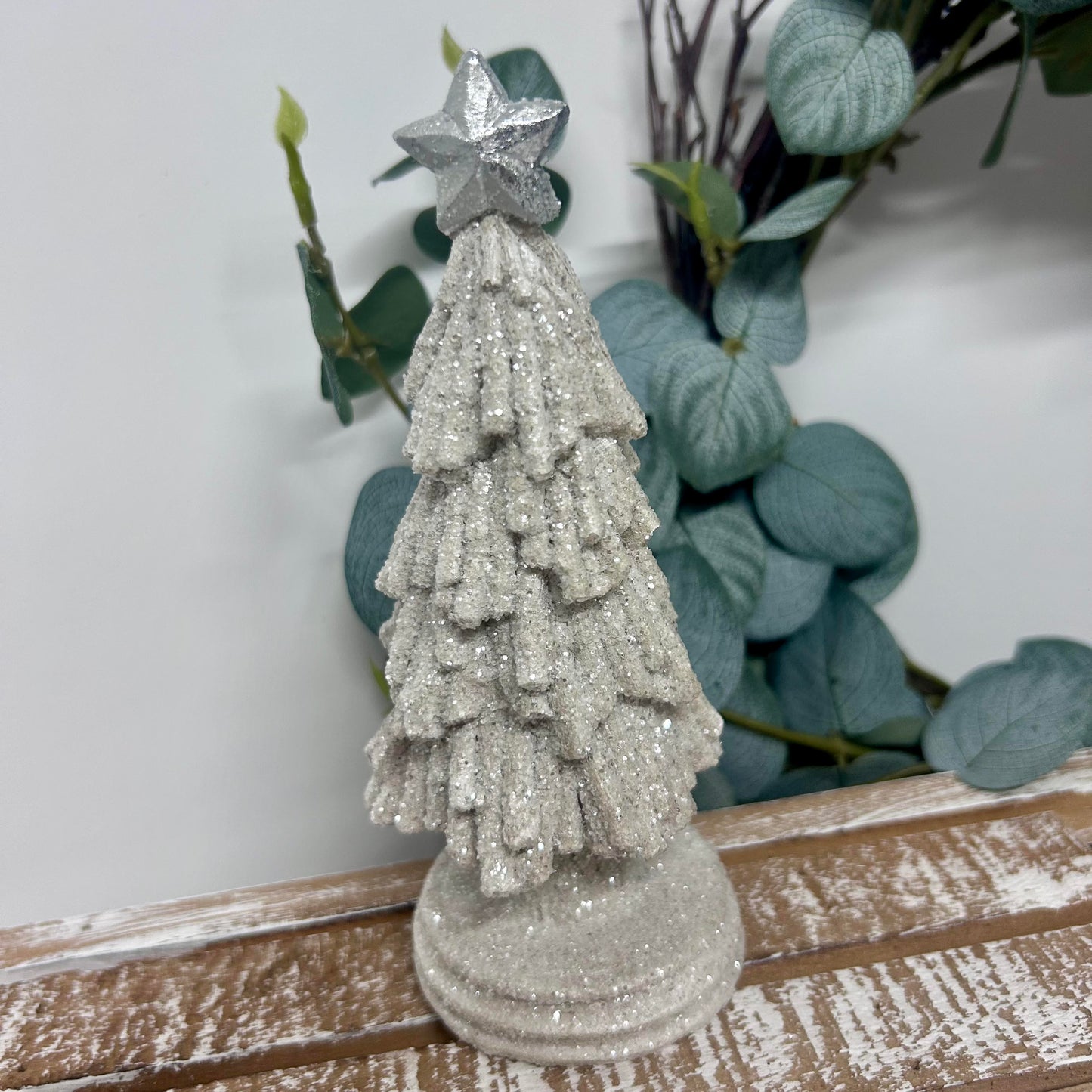 Christmas Glitter Resin Tree Ornament