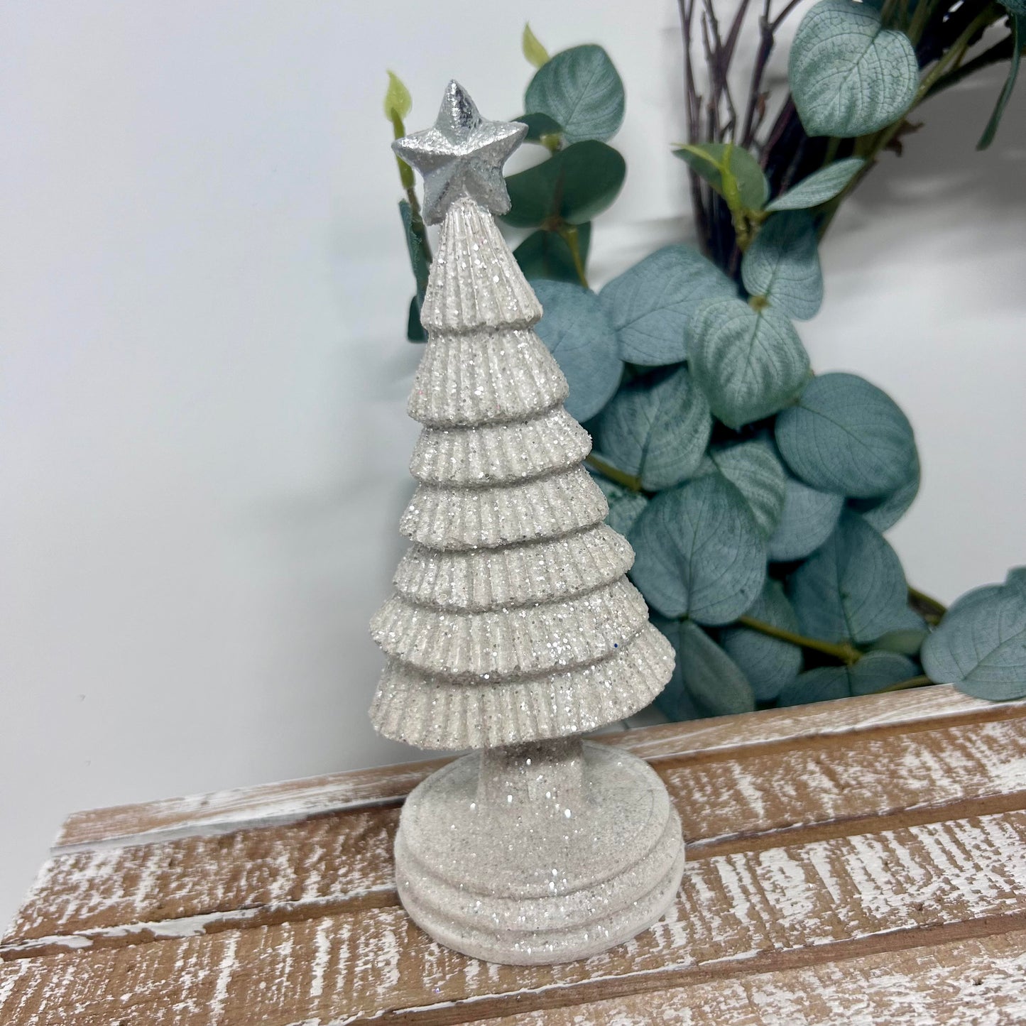 Christmas Glitter Resin Tree Ornament