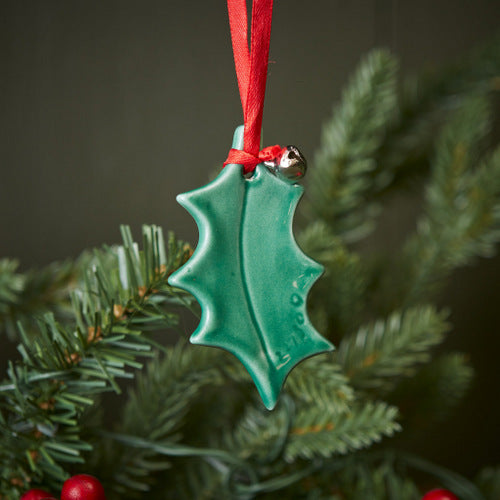 Ceramic Holly Hanger