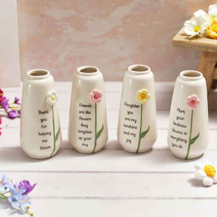 Bright & Beautiful Stoneware Vase