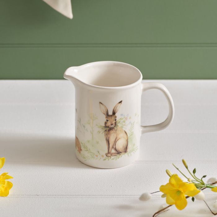Meadow Fields Bunny Ceramic Jug