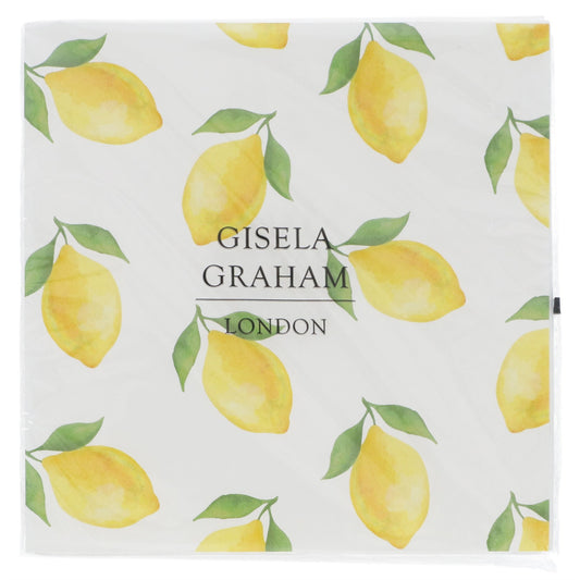 Lemons Paper Napkins - Pack of 20