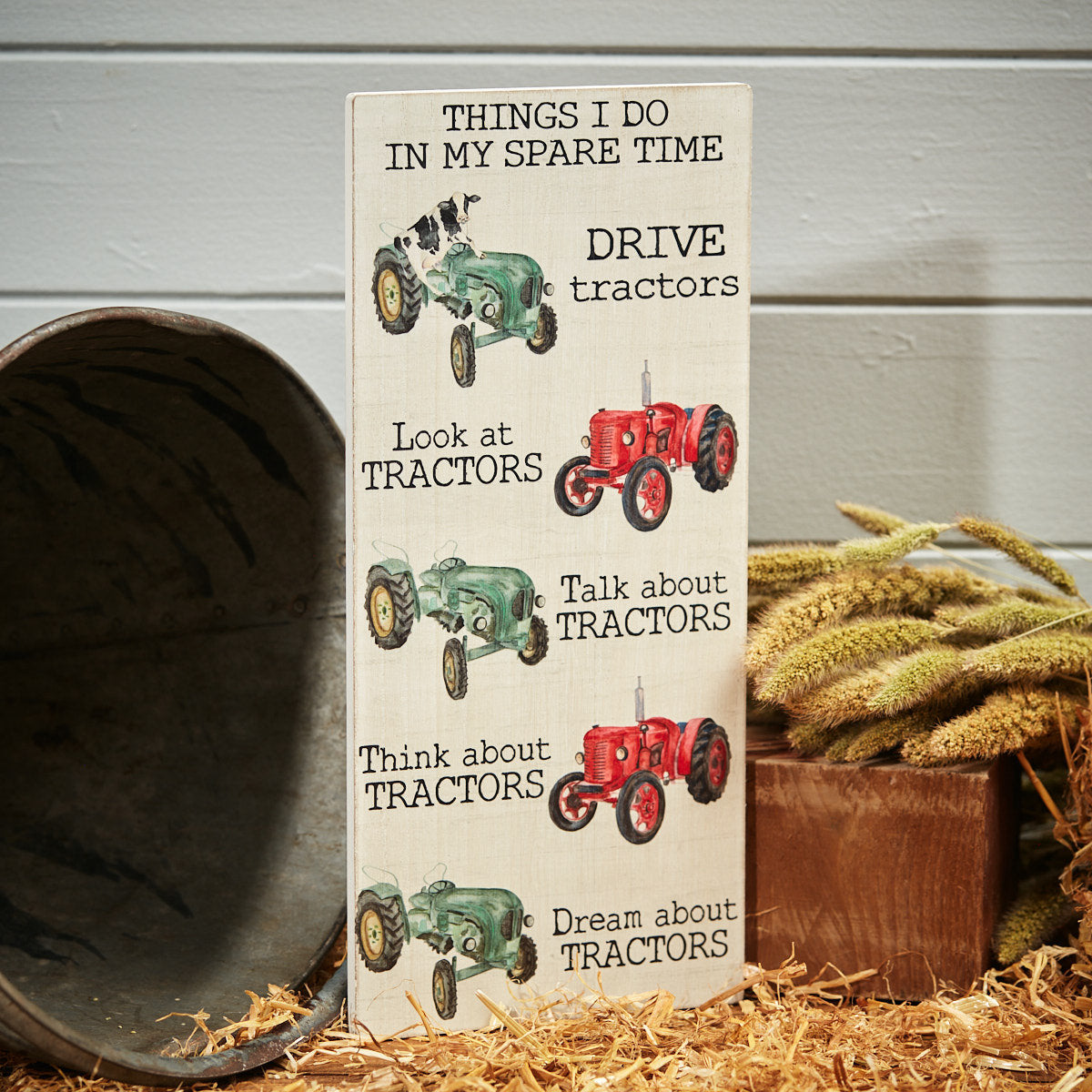 Tractor Plaque