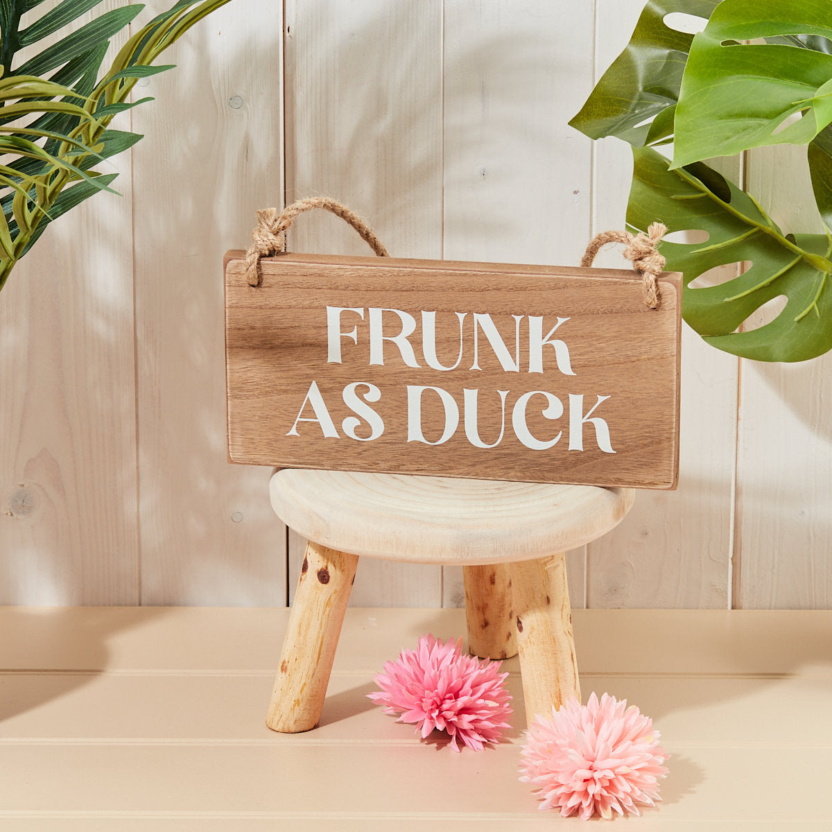 Frunk As Duck Chunky Plaque