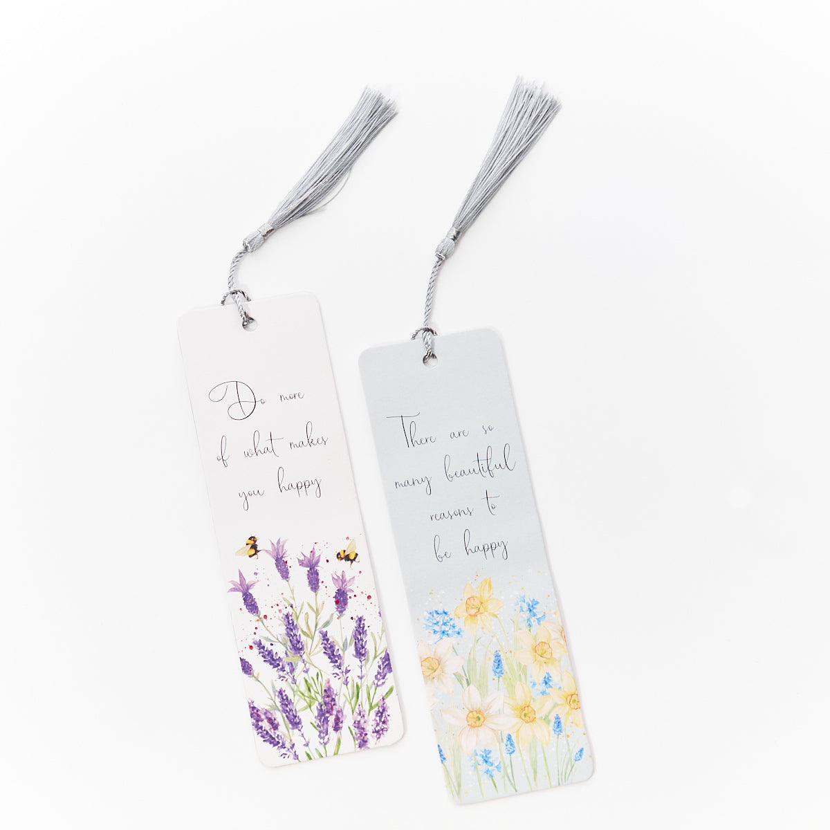 Spring Floral Tassel Bookmark