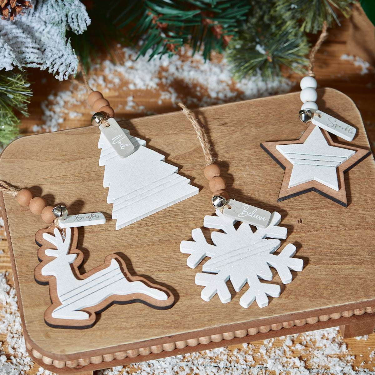 Wooden Snow Hangers