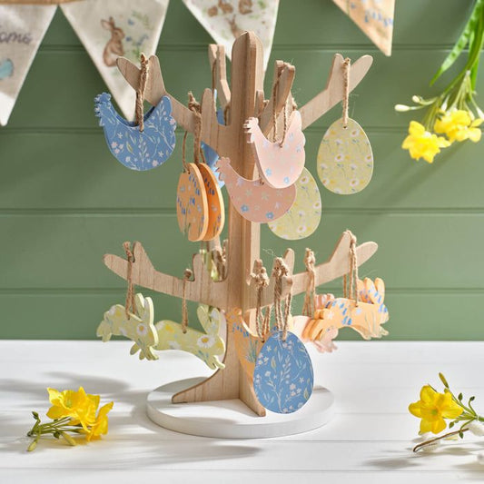Meadow Fields Wooden Spring Hanger
