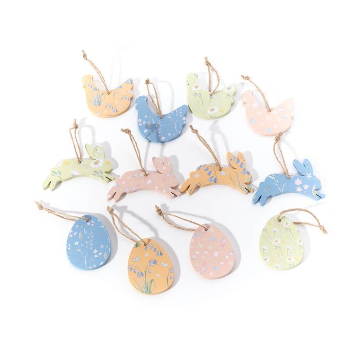 Meadow Fields Wooden Spring Hanger