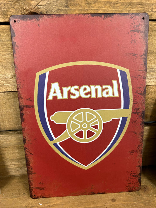 Arsenal Tin Sign