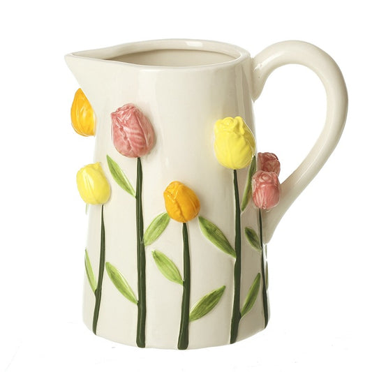 Tulip Ceramic Jug Large