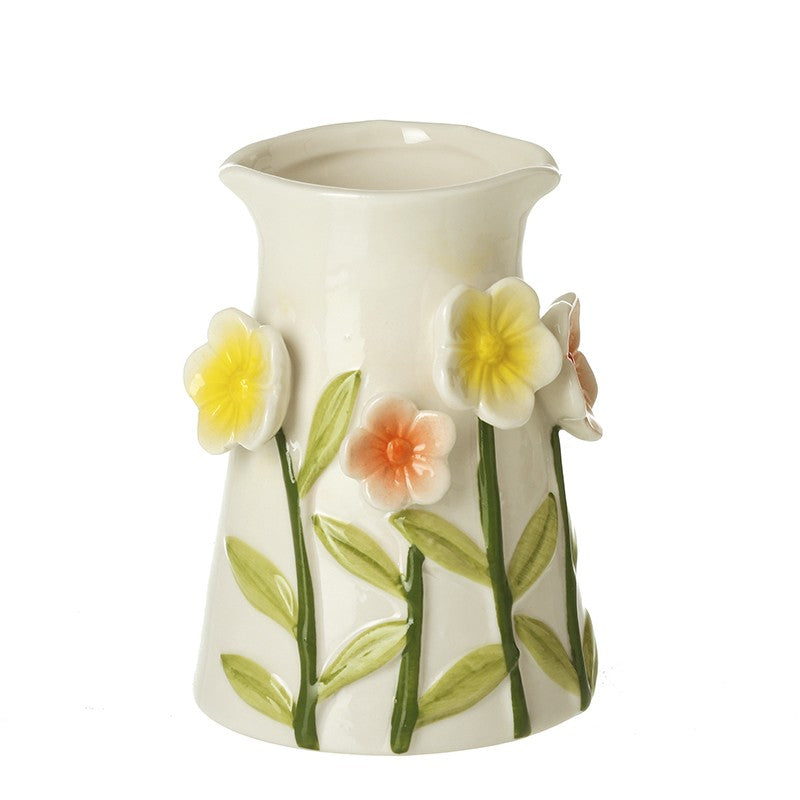 Floral Ceramic Vase Small