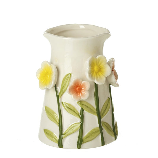 Floral Ceramic Vase Small