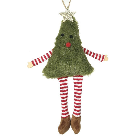 Plush Tree with Happy Face Hanger