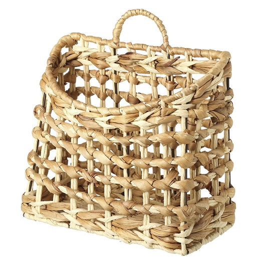 Straw Basket with Handle Large