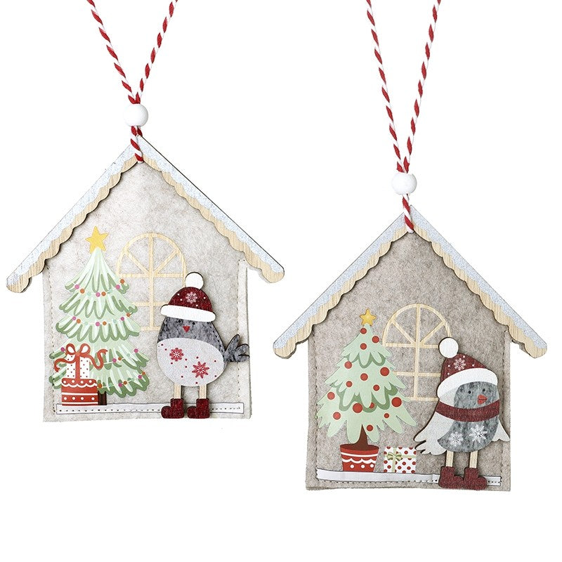 Felt Hanging House