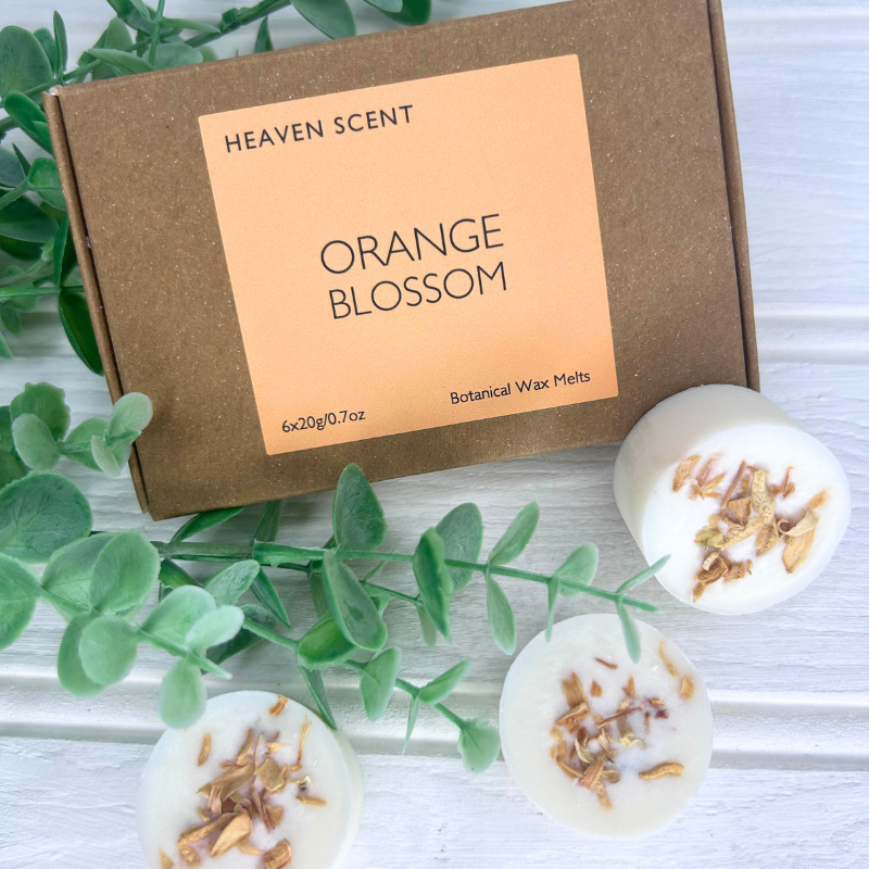 Orange Blossom Botanical Wax Melts - Box of 6