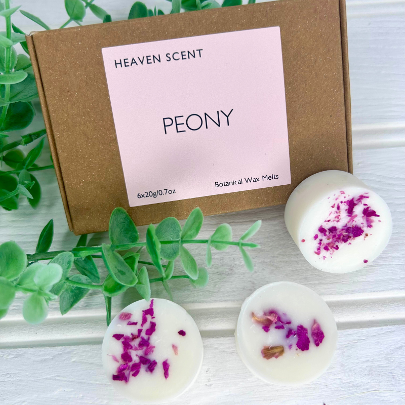 Peony Botanical Wax Melts - Box of 6