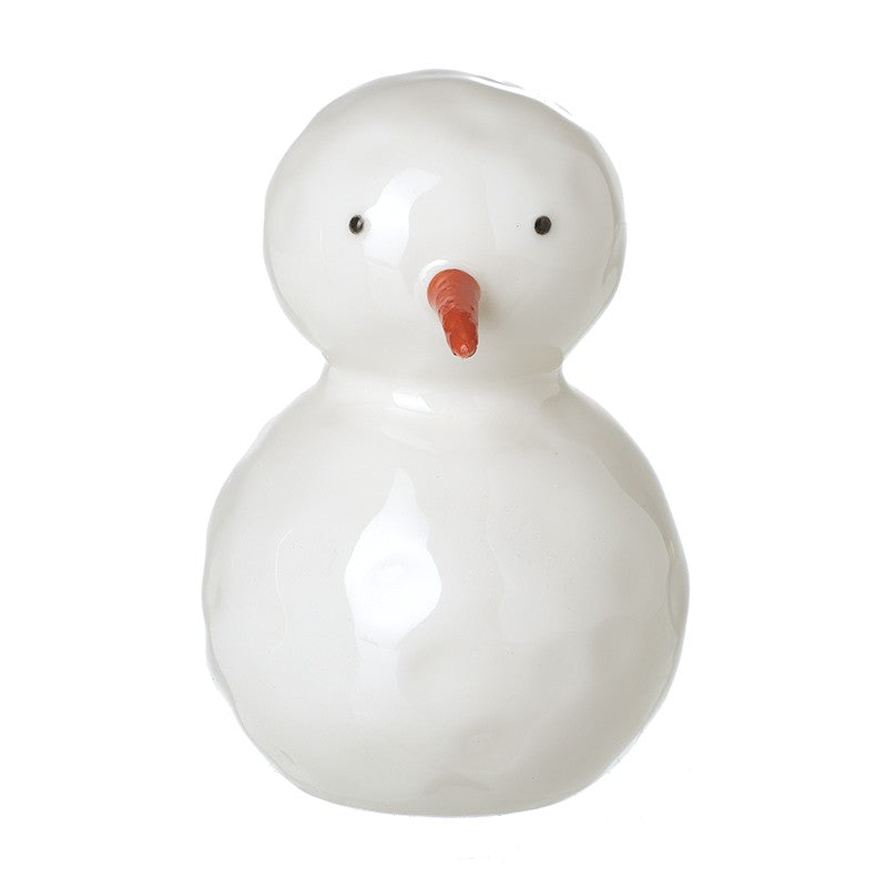 Ceramic Snowman Ornament