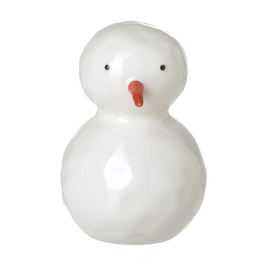 Ceramic Snowman Ornament