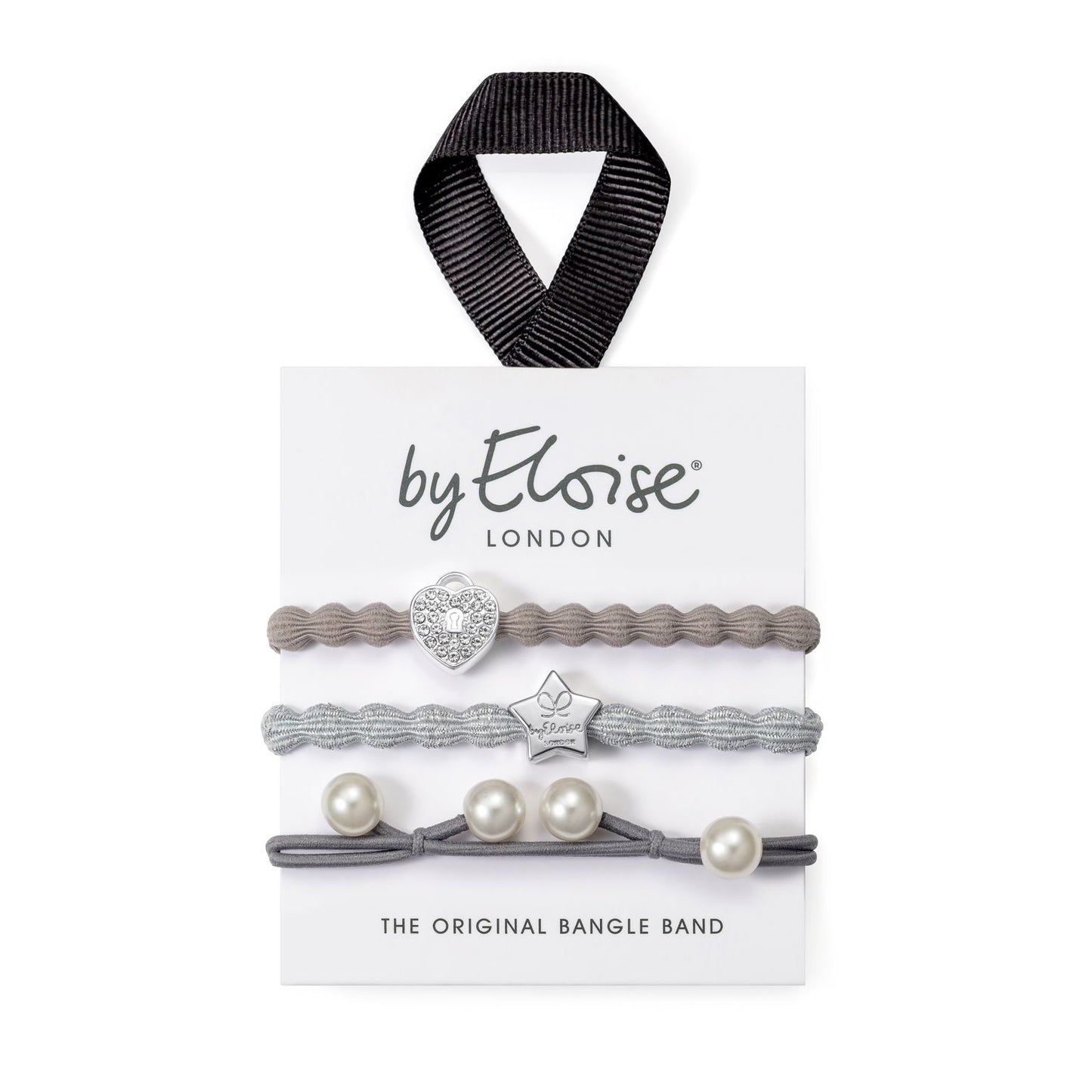 By Eloise Bangle Band Shades Of Grey Gift Set