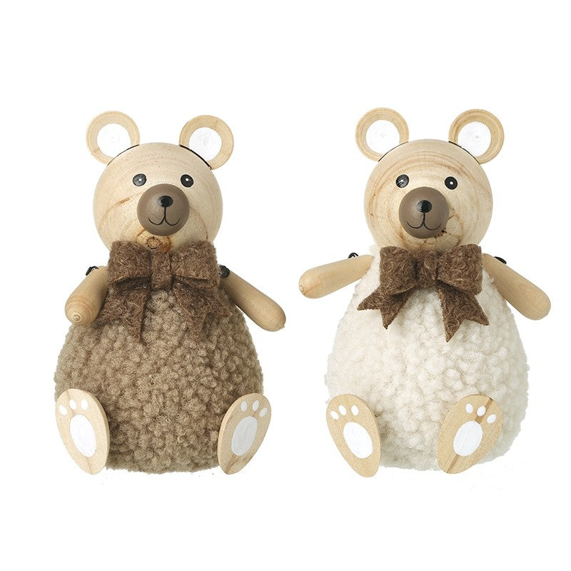Sitting Fluffy Bear
