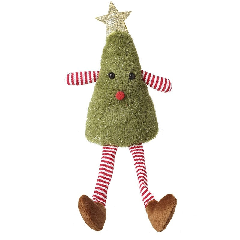 Furry Christmas Tree Man Large