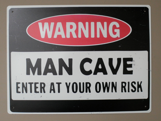 Man Cave Sign Large