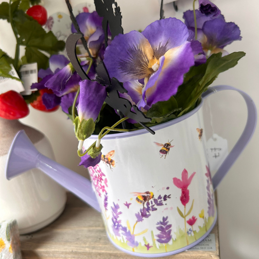 Lavender & Bees Watering Can