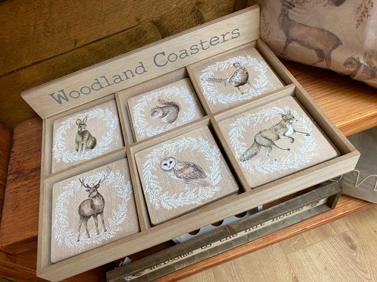 Natural Woodland Coaster