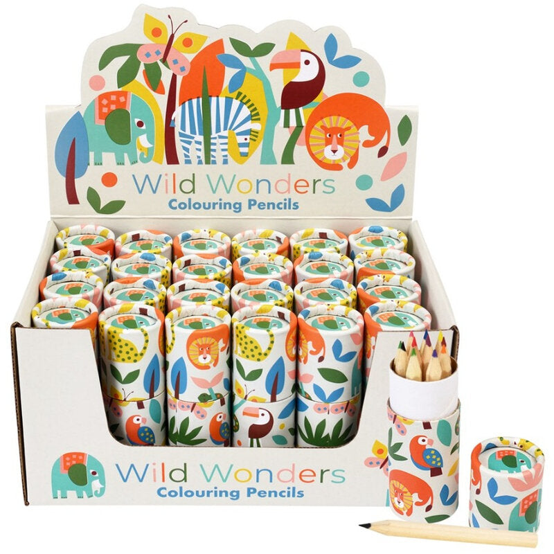 Wild Wonders Colouring Pencils