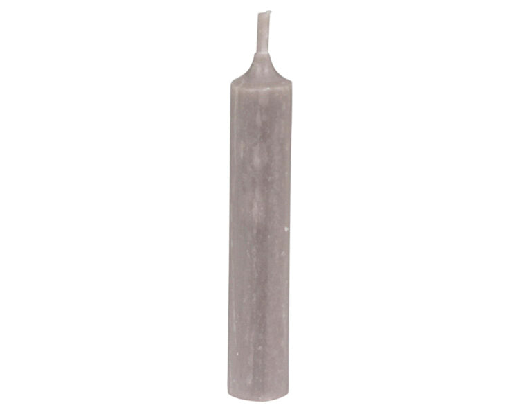 Taupe Short Dinner Candle