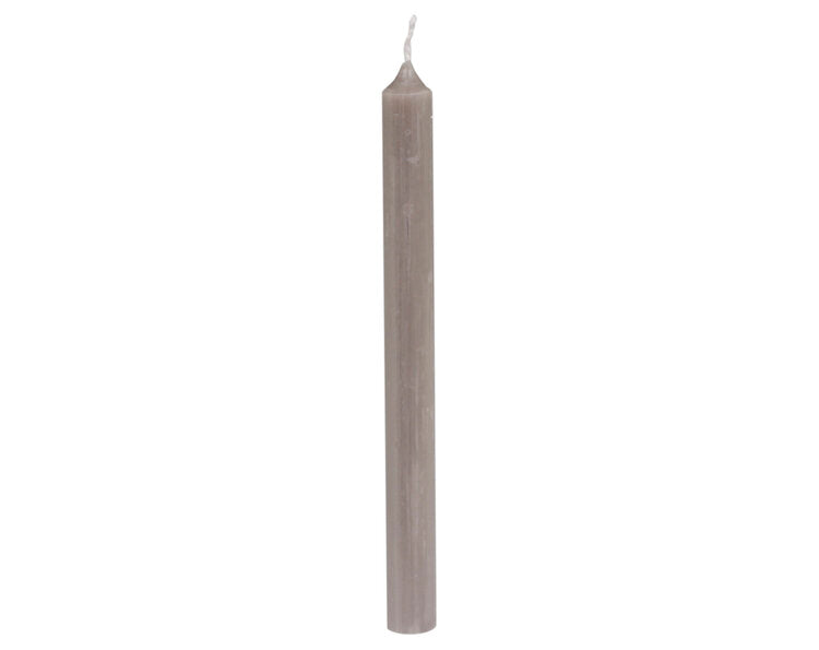 Taupe Taper Candles