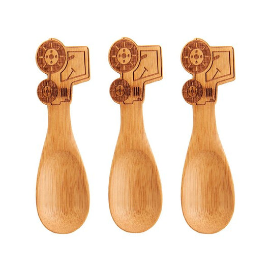 Bamboo Tractor Spoons