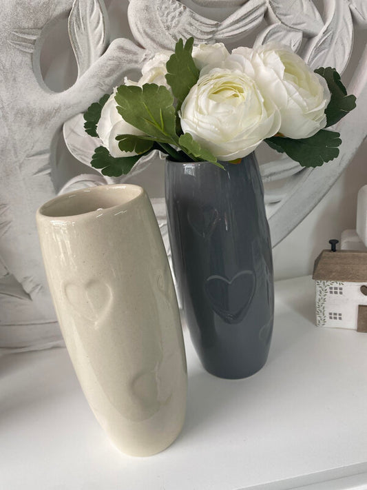 Ceramic Heart Debos Vase