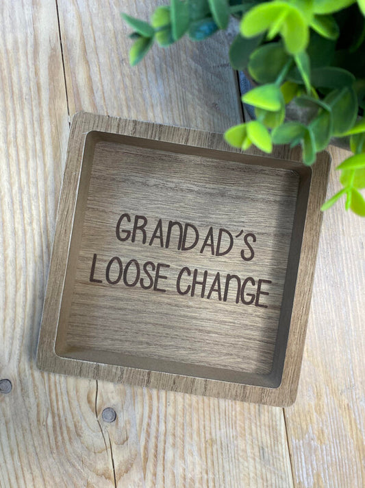 Grandads Loose Change Tray