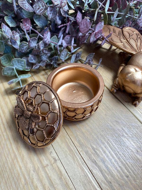 Rose Gold Trinket Pot