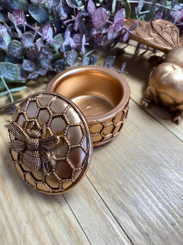 Rose Gold Trinket Pot