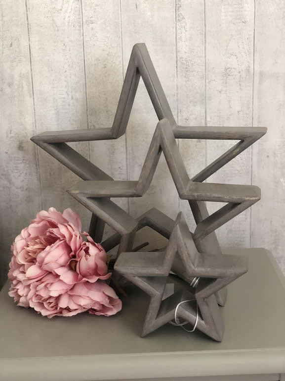 Set-of-3-Mantel-Stars-grey-16SS25-3