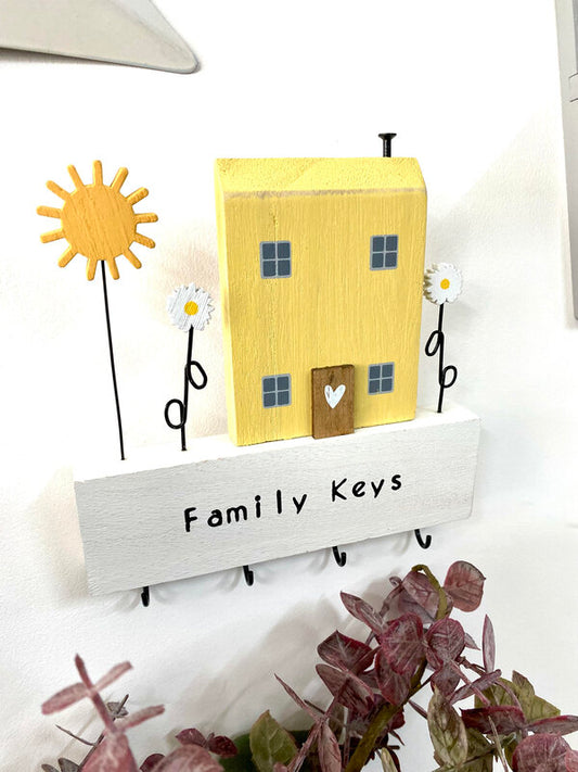 Sunshine Family Keys Plaque