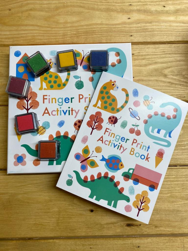 Wild Wonders Fingerprint Activity Book